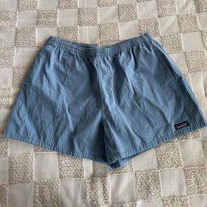 NWOT Patagonia Men's Light Blue Baggies Shorts XL